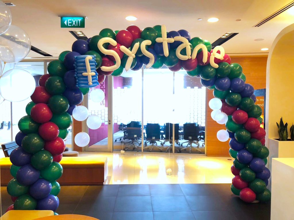 Balloon Arch for Systane