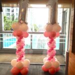 Balloon Columns with number