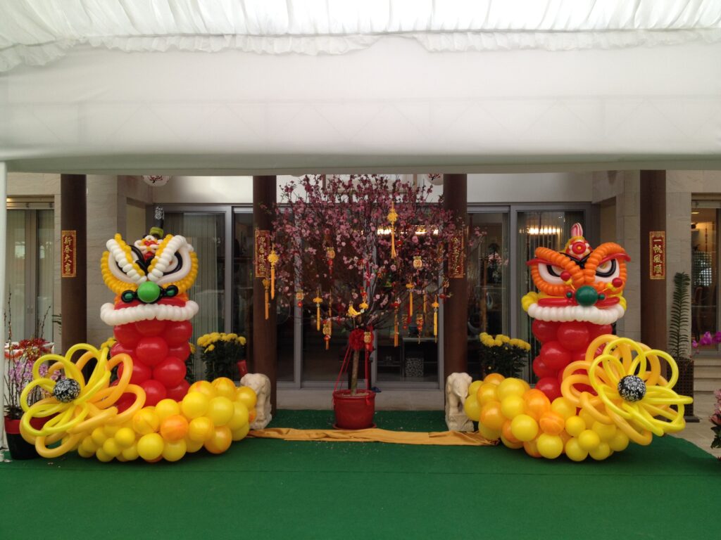 Chinese New Year Balloon Decorations