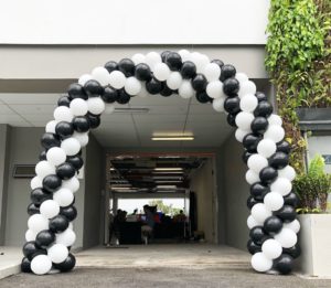 F1 Race Balloon Arch Decoration
