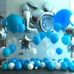 Helium Balloon Backdrop Decoration