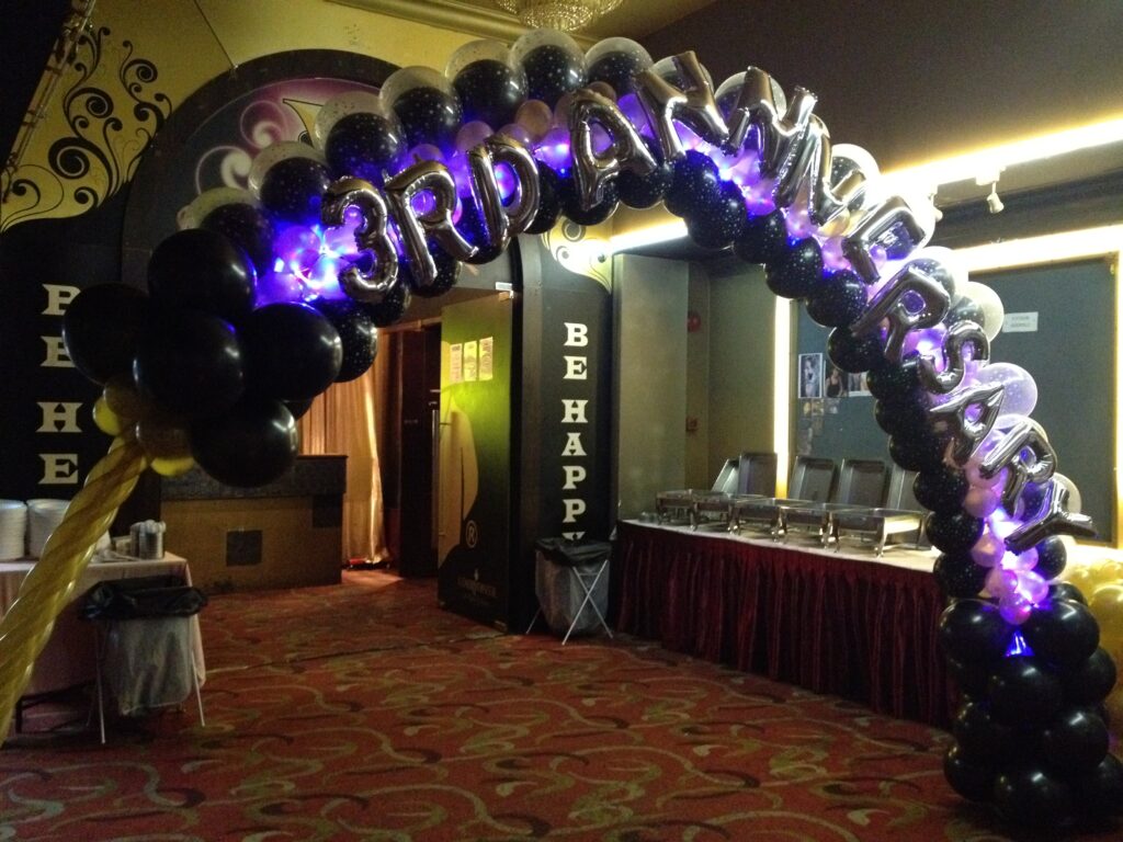 Balloon Arch with Lights