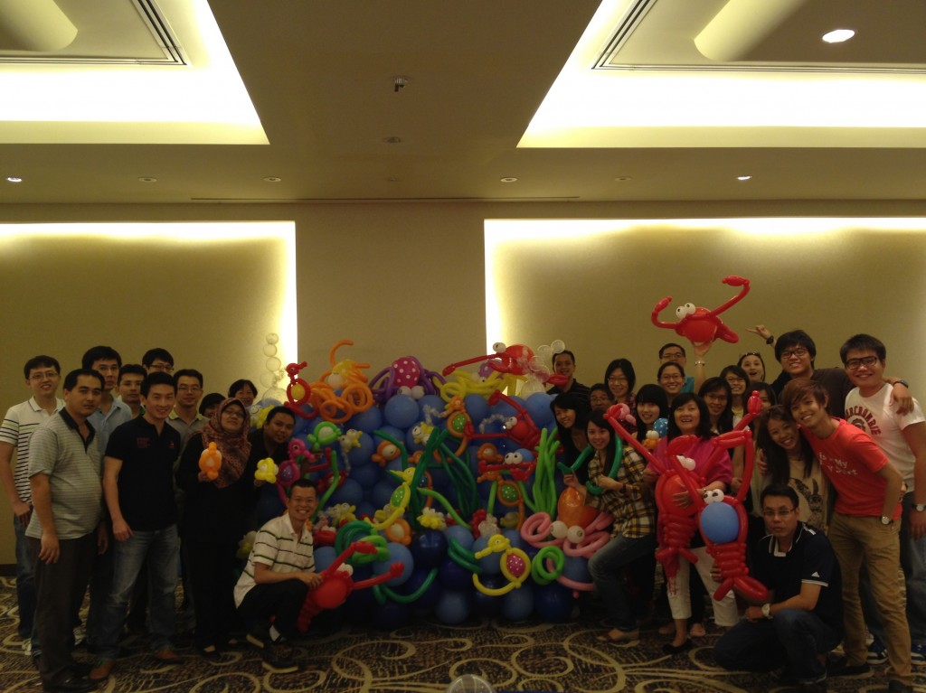 Balloon Workshop for NEA Singapore