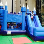 boucy castle and slide inflatable