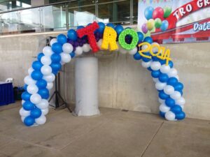 Balloon Arch with letters