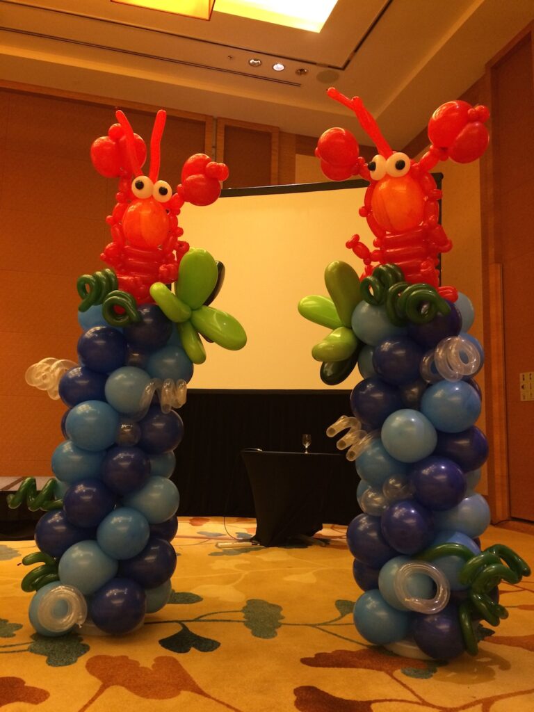 Balloon Lobster Sculpture