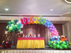 Balloon Arch for birthday party