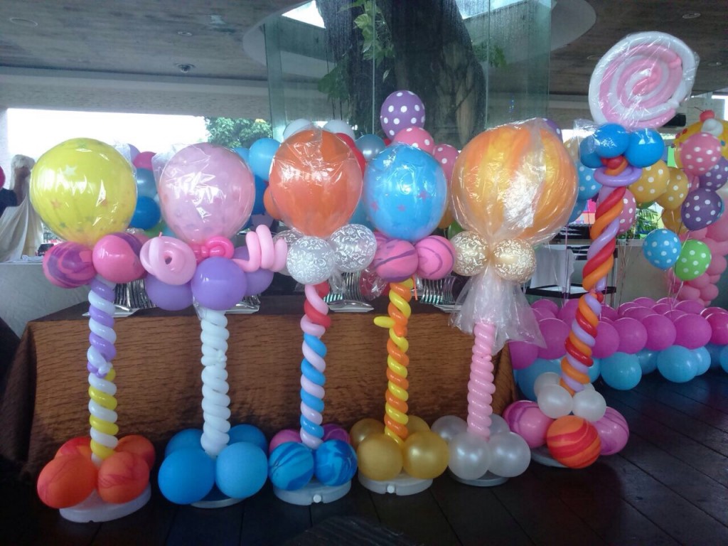 Balloon Candies Columns