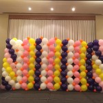 Standard backdrop balloons