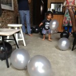 Balloons on the floor