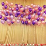 Helium Balloon Stage Backdrop