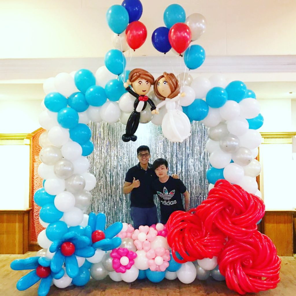 Wedding Balloon Photo Booth Singapore