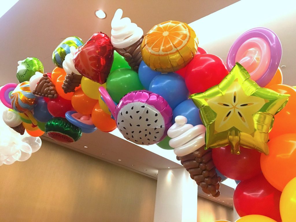 Balloon Dessert Sculptures