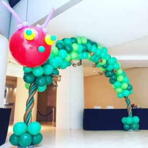 Balloon Caterpillar Arch Decoration