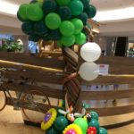 Balloon Tree and Flower Decoration