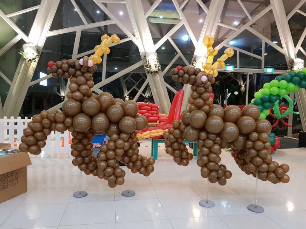 Balloon Reindeer Sculpture