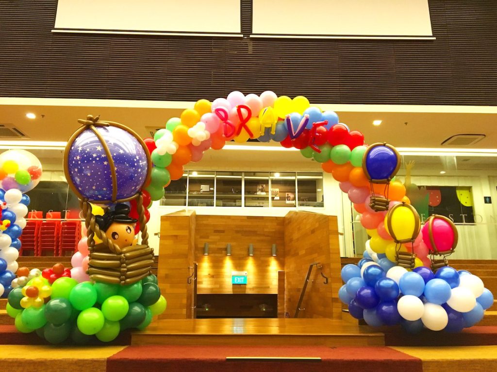 Hotair Balloon Arch