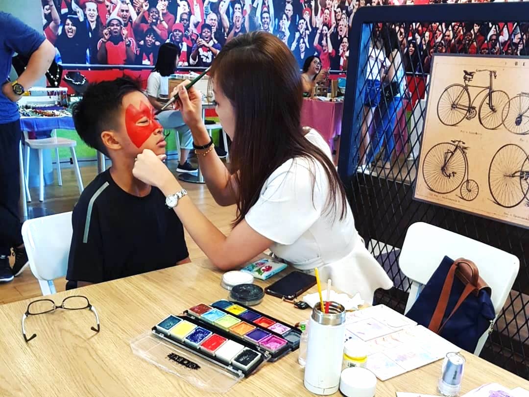 Face Painting Service Singapore | THAT Balloons