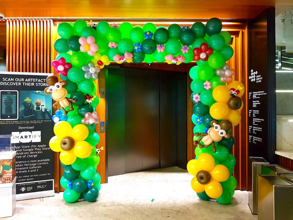 Forest Theme Balloon Arch Decoration