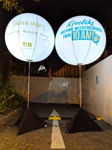 Advertising Tripod Balloon for sale singapore