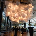 Giant Lighted Balloon Cloud
