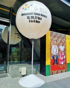 Outdoor Tripod Advertising Balloon Singapore