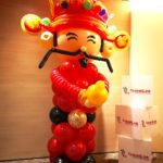 Balloon Cai Shen Ye Sculpture Decoration