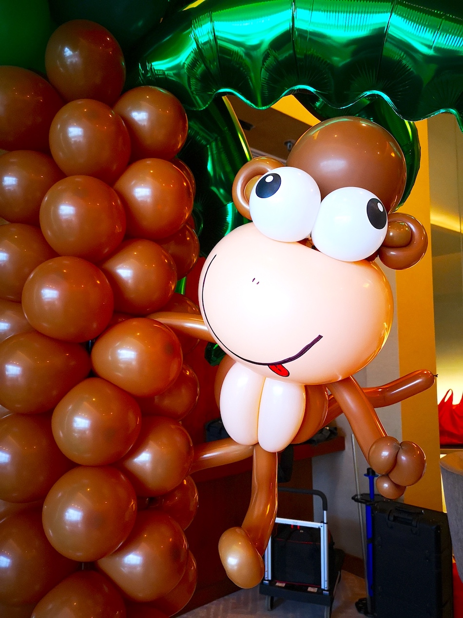 Balloon Monkey Sculpture Singapore