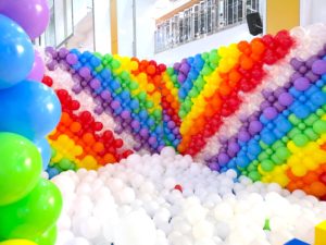 Rainbow Balloon Pit