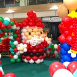 Giant Balloon Santa Claus Sculpture