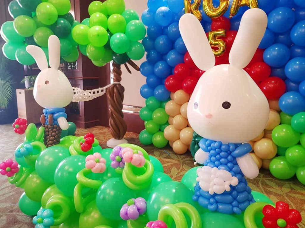 Balloon Rabbit Decorations