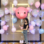 Pig Big Floating Balloon Sculpture