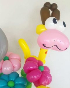 Balloon Giraffe Sculpture