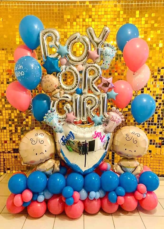 Baby Balloon Letters Decorations