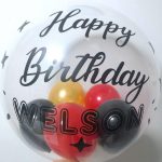 Happy Birthday Bubble Balloon Delivery