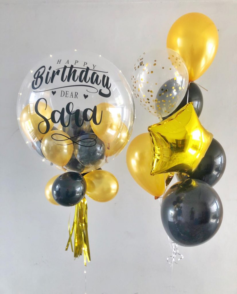 Personalise balloons
