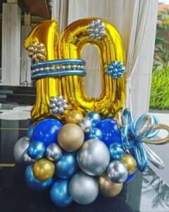 Balloon Number Display Deocration Delivery Singapore