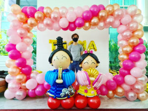 Japanese Balloon Photoframe Deocrations in Singapore