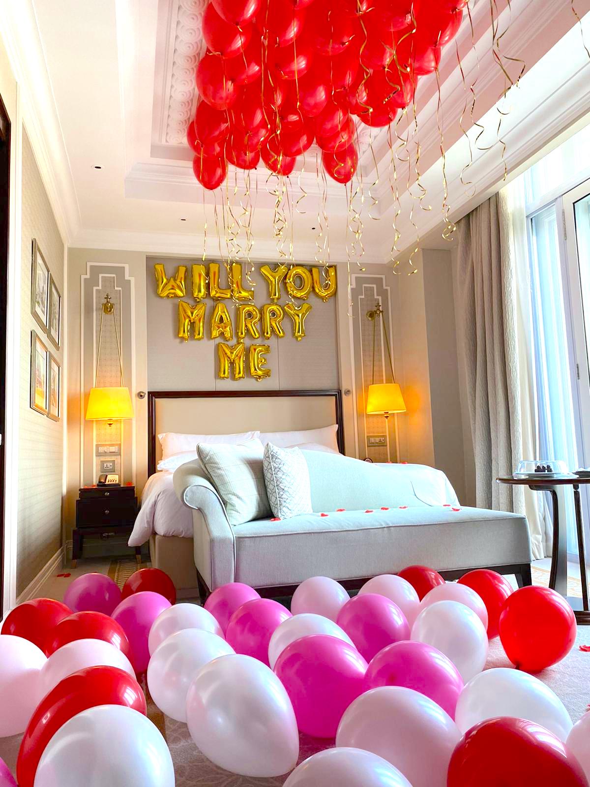 Hotel Room Styling Balloon Decor Singapore