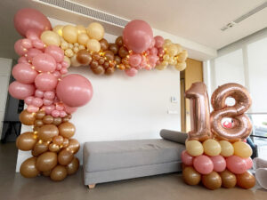 Organic Balloon Decorations Room Styling Singapore