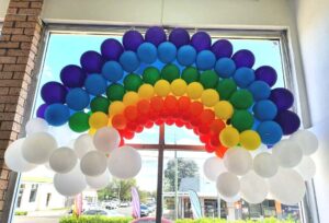 Standard Balloon Rainbow Sculpture