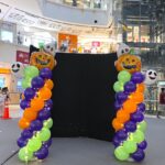 Halloween Balloon Columns Decoration
