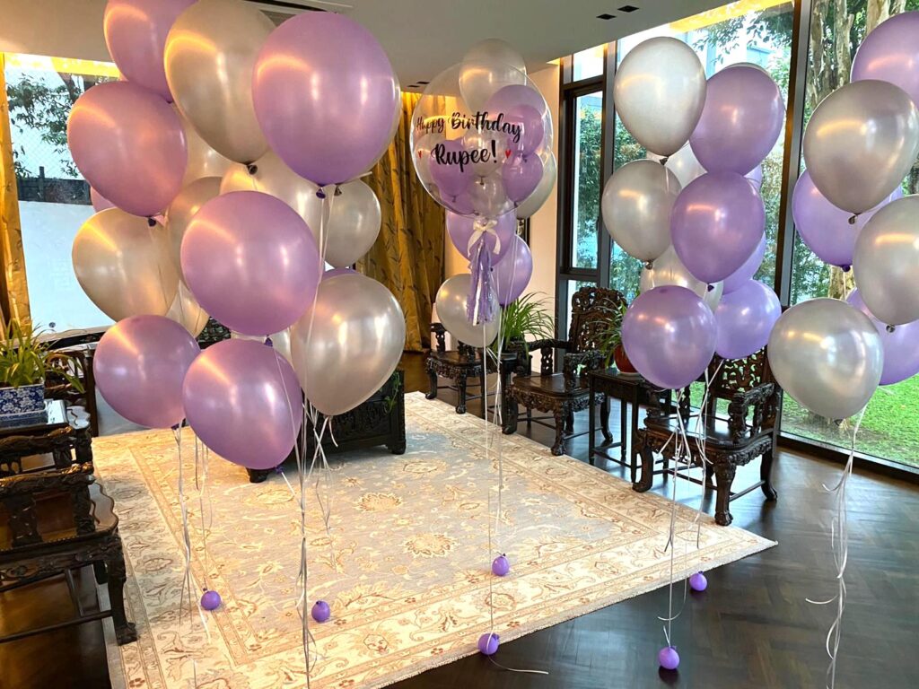 Helium Personalised Balloon Delivery Singapore