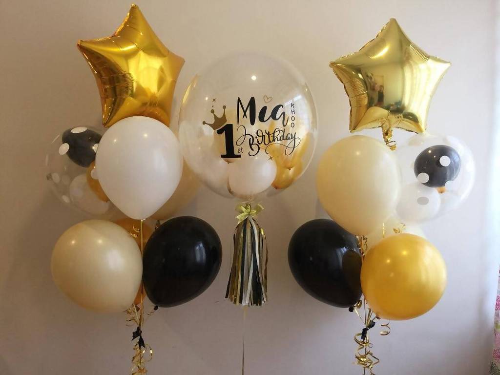 Personalised Balloon with 2 Helium Bundles