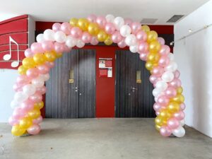 Pink Balloon Arch