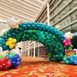 Balloon Tunnel with Sheep Decoration Singapore