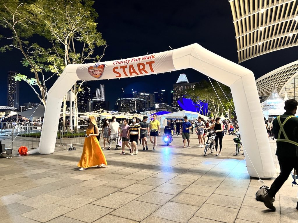 White Inflatable Arch Rental in Singapore