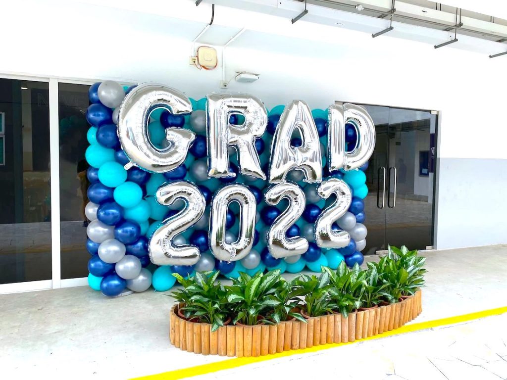 Balloon Backdrop for Graduation Ceremony Singapore