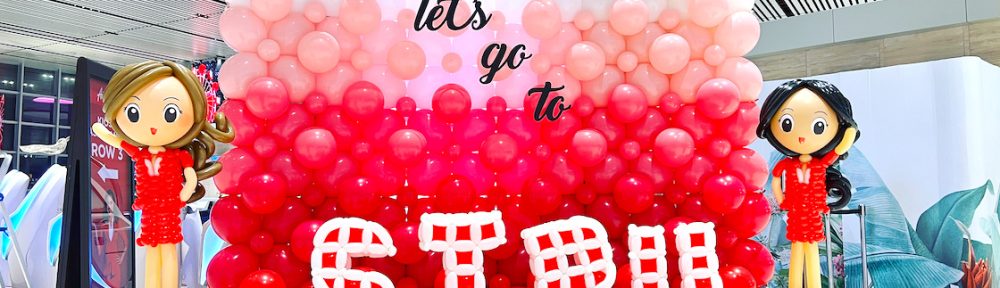 Balloon Wall Backdrop Decorations Setup for Events