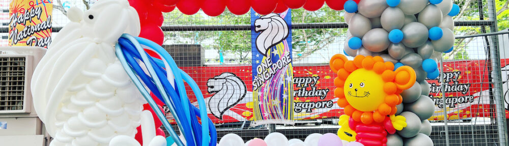 Customised Balloon Sculpture Decor in Singapore